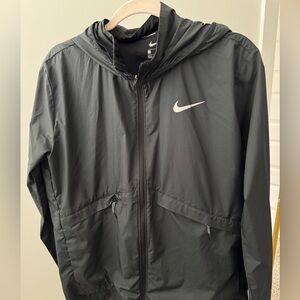 Nike Black Windbreaker Jacket